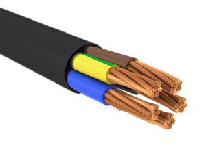 ВВГ 5х25,0 ок(N,PE)-0,66 (Алюр)